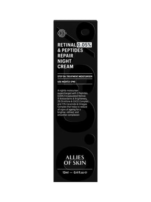 Deluxe Retinal 0.05% & Peptides Repair Night Cream