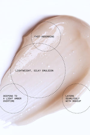 Brightening Serum texture: fast-absorbing, lightweight, layers under makeup