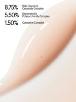 Ingredients of beta glucan serum