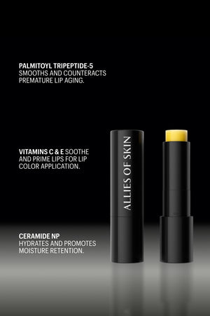 Peptide & Ceramide Repair Lip Balm with tripeptide and ceramide callouts